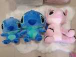 Peluches Stitch rosa e azul
