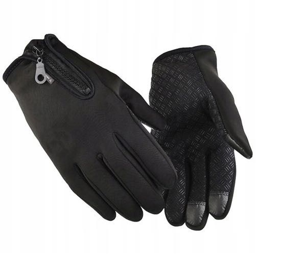 Rękawiczki męskie zimowe bage dotykowe