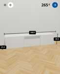 Besta ikea móvel de tv