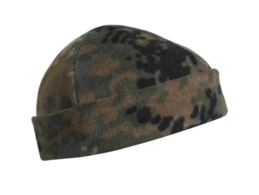 Czapka Wojskowa DOKERKA - Fleece - Flecktarn Bundeswehr
