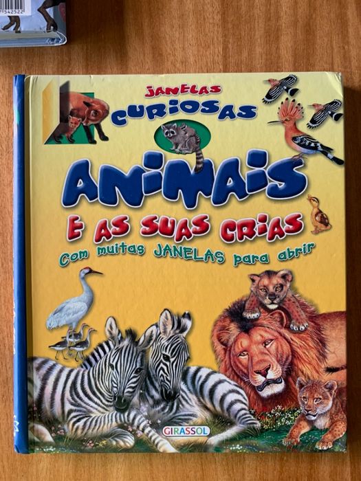 Livro "Animais e as suas crias"
