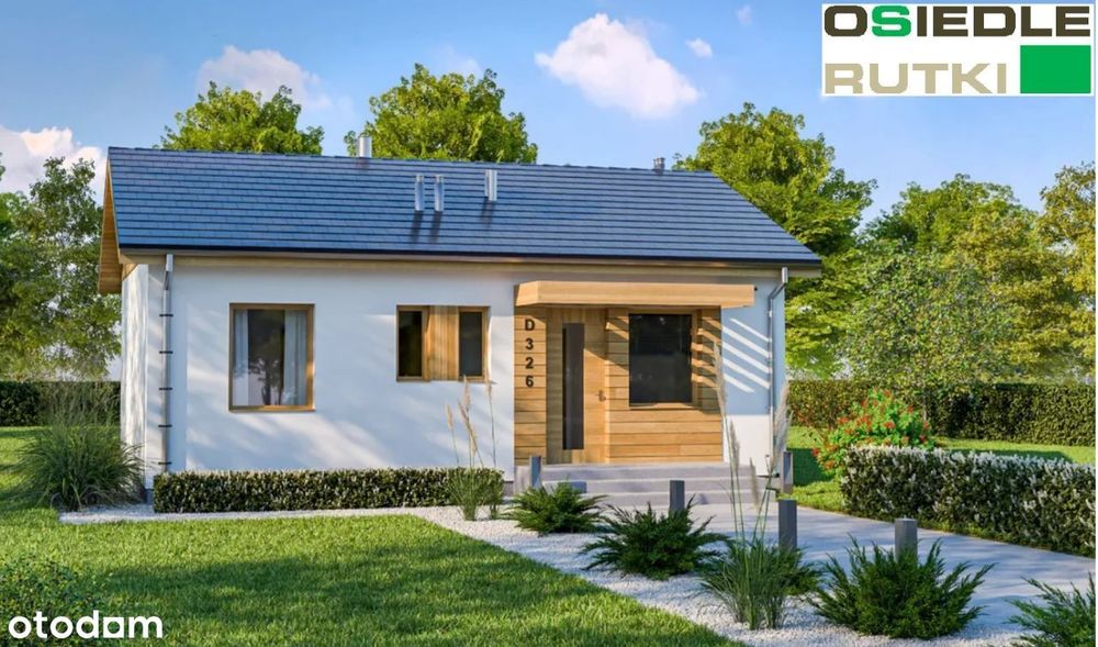 Dom STAN DEWELOPERSKI  52m2 (z poddaszem 88,63m2)