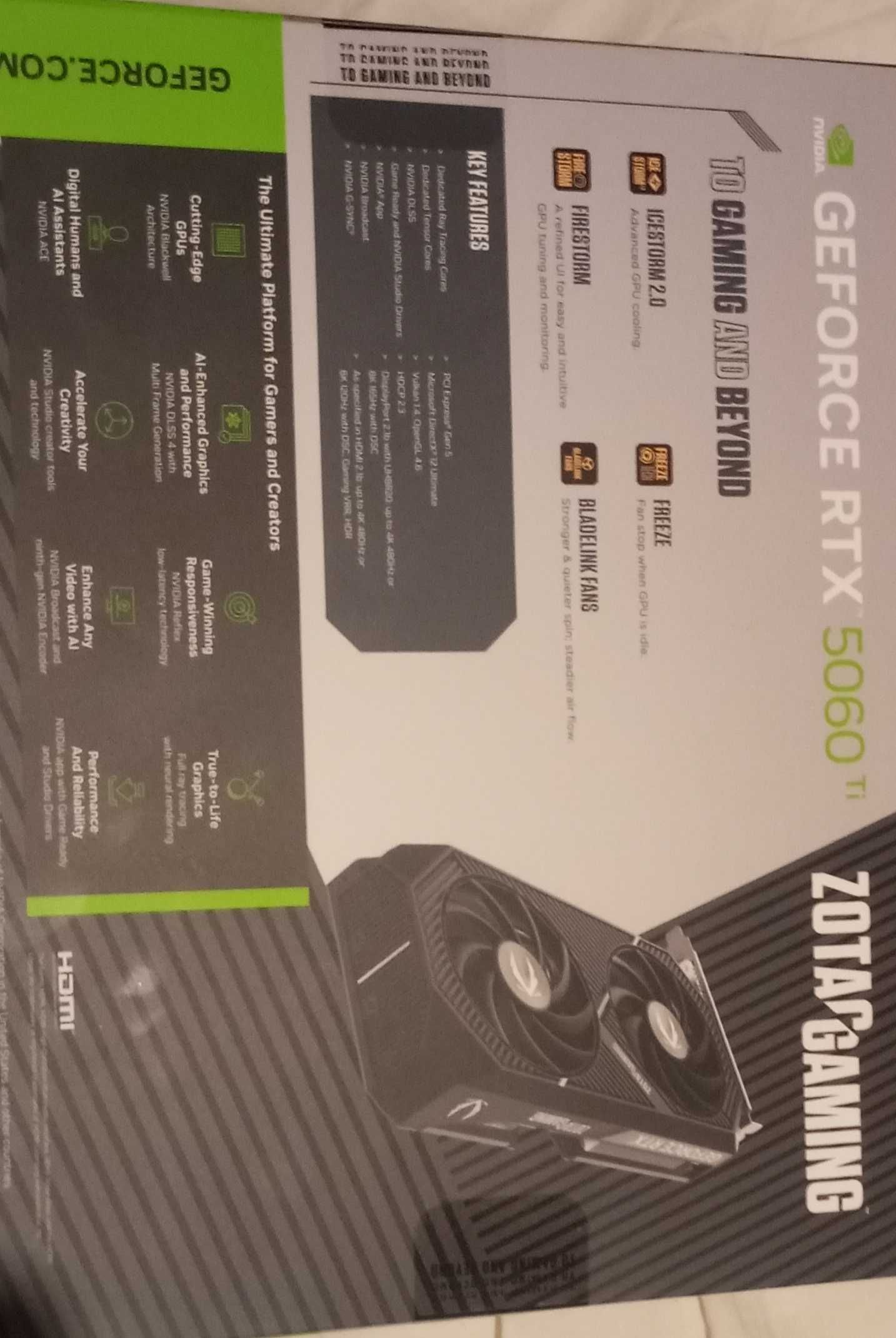 5060ti 8gb nova com garantia 5 anos