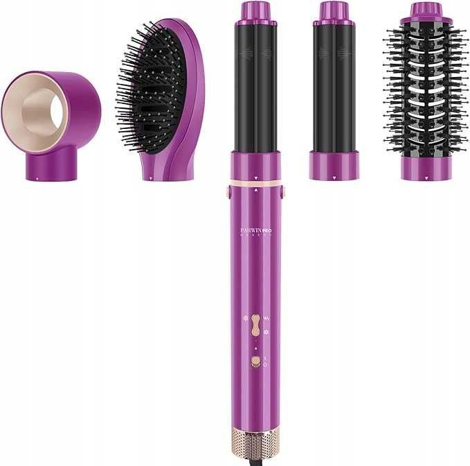 Suszarka-lokówka 5w1 MaxAIR Styler-jonowa, PARWIN PRO BEAUTY różowa