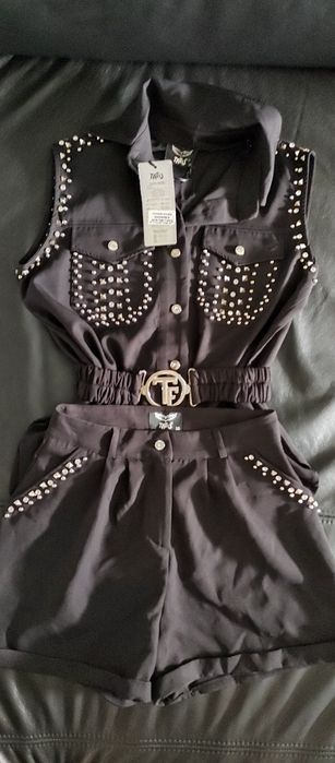 Nowy komplet Tatu bluzka spodenki 36 S