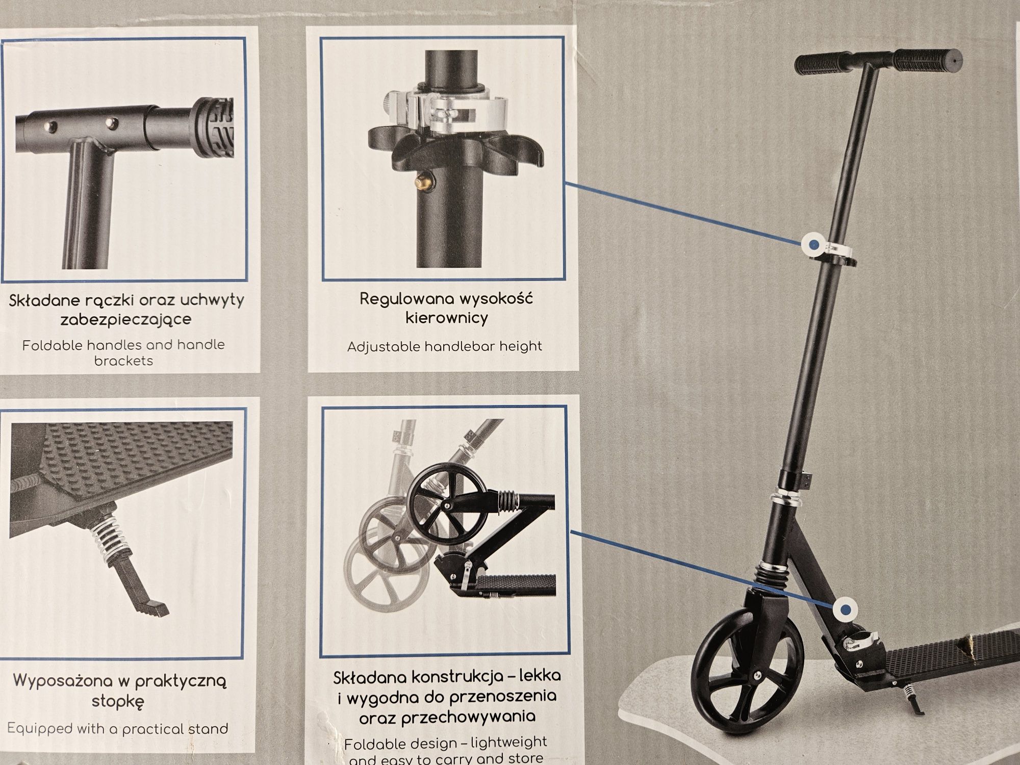 Hulajnoga Playground Scooter dla dzieci i dorosłych 100 kg NOWA