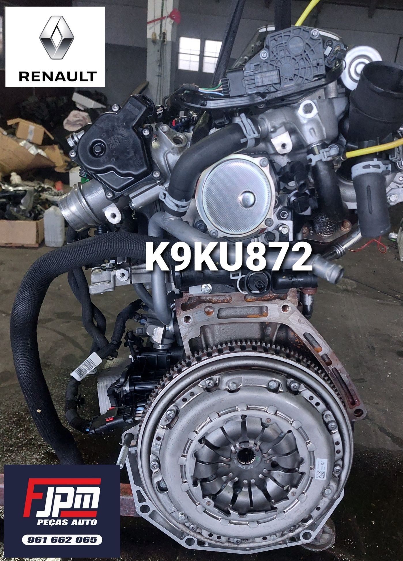 Motor  1.5 dci 2020 ref k9ku872