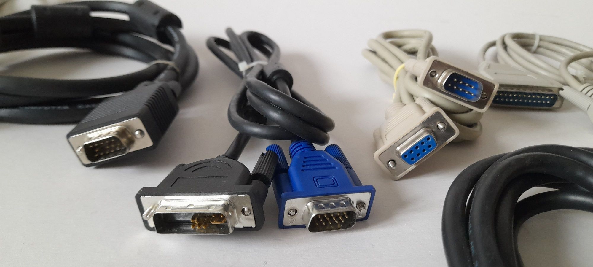 Кабель VGA, DVI, HDMI, RG 45, сетевой для компьютера.