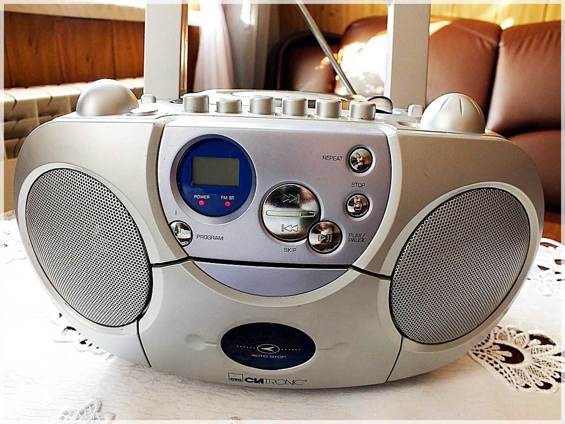 Radioodtwarzacz Clatronic SRR 575 CD Radio + CD + kaseta