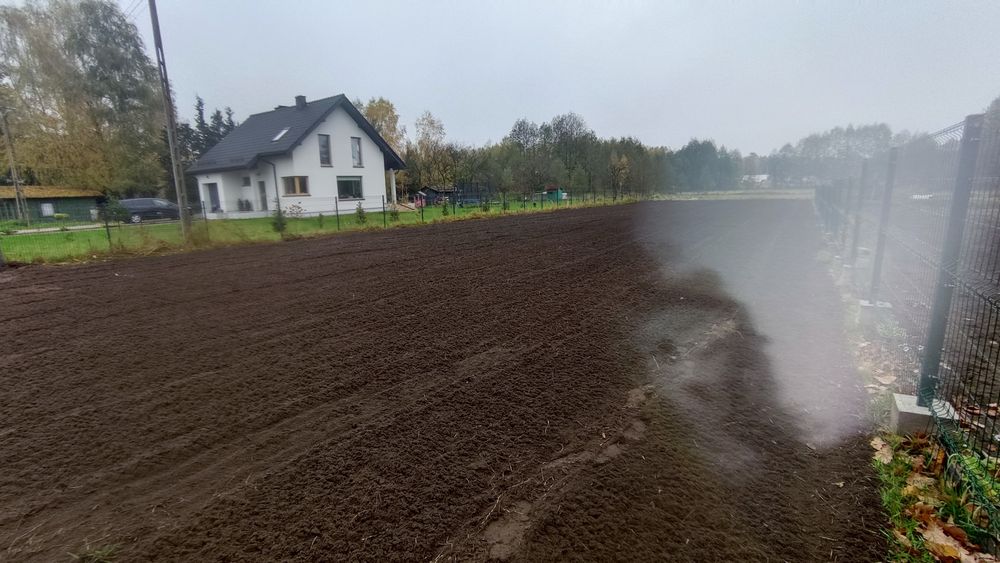Usługi mini-traktorem glebogryzarka separacyjna koszenie działek orka