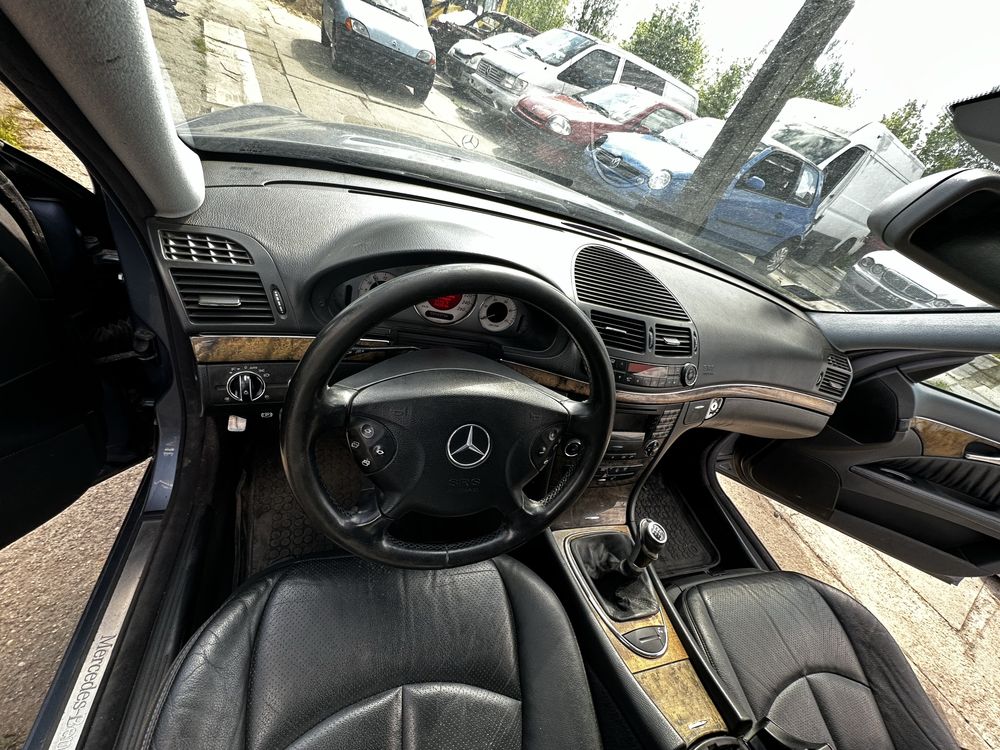 Konsola Mercedes W211 Airbag Pasy Poduszki Komplet
