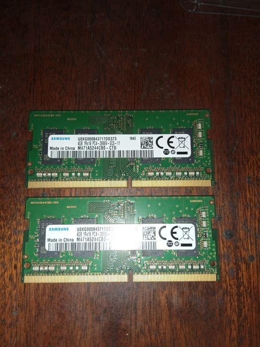 Оперативна пам'ять для ноутбука DDR 4 (4x2)