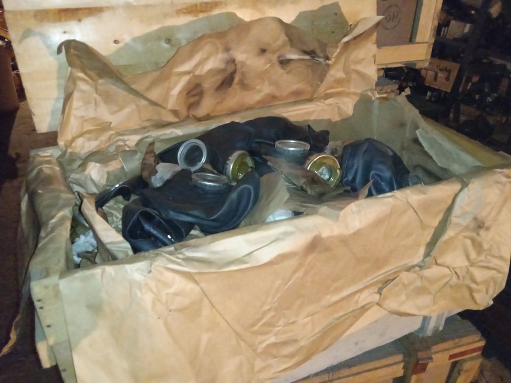 Противогаз ГП-5 з зберігання небувші у використанні