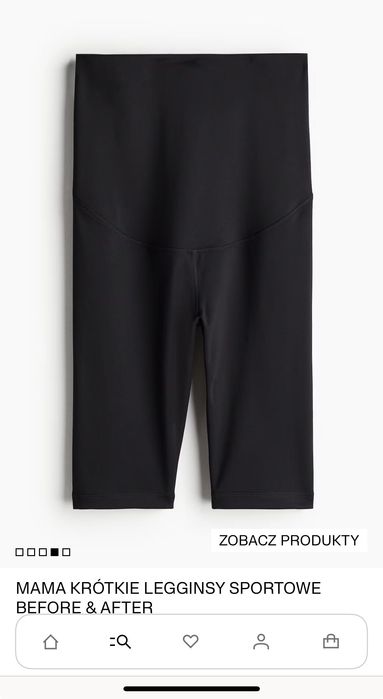 JAK NOWE Kolarki ciążowe i pociążowe H&M mama r.M.   stan idealNY