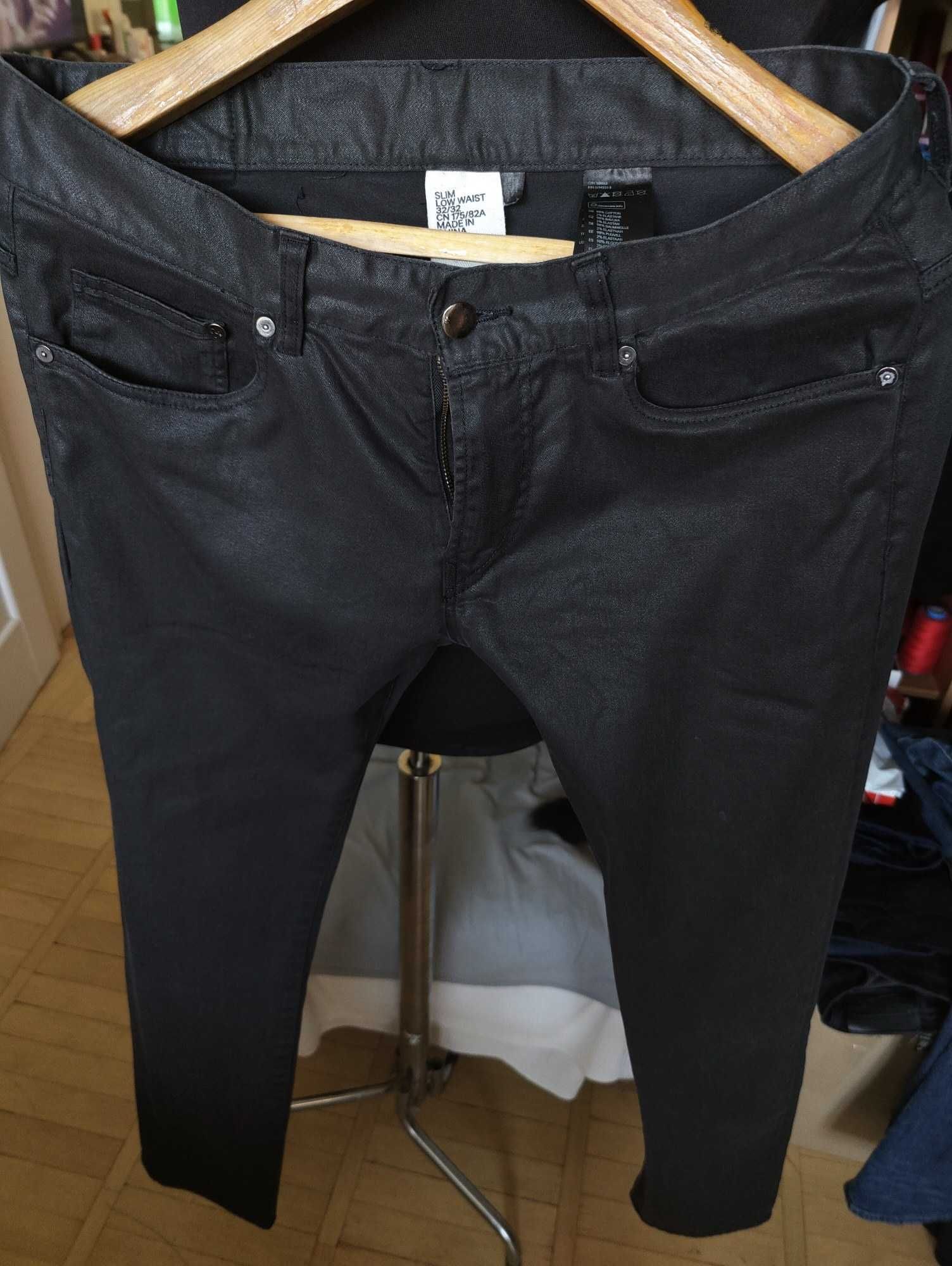 Джинсы Hannes&Mauritz jeans Sweden w32 stretch dark grey.