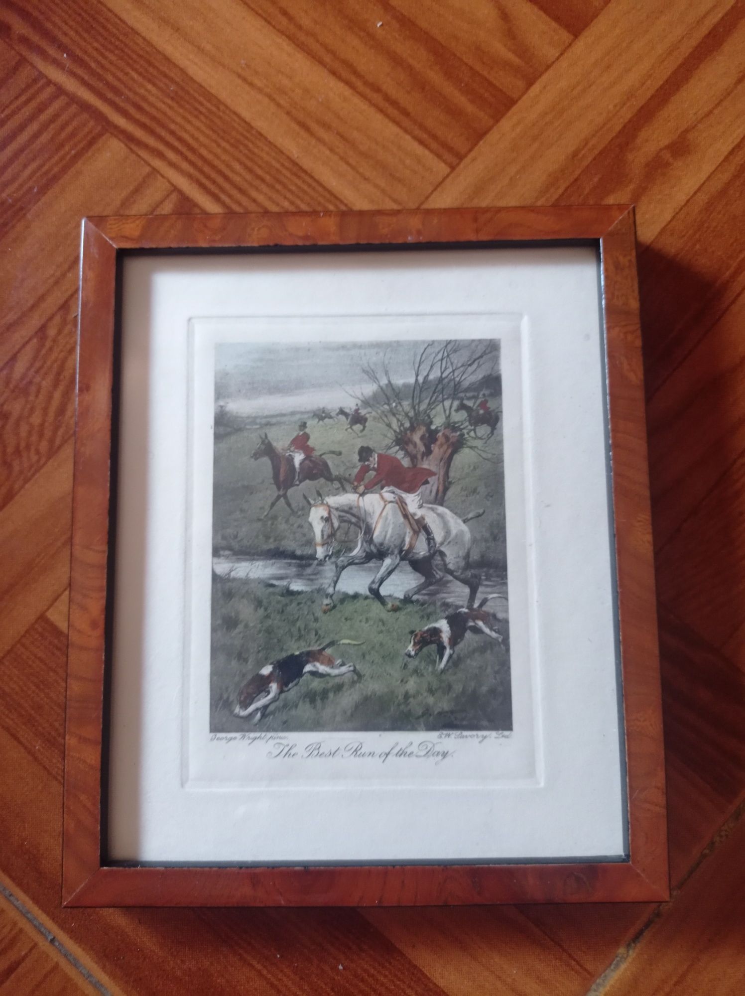 Lithographia "The best run of the day"