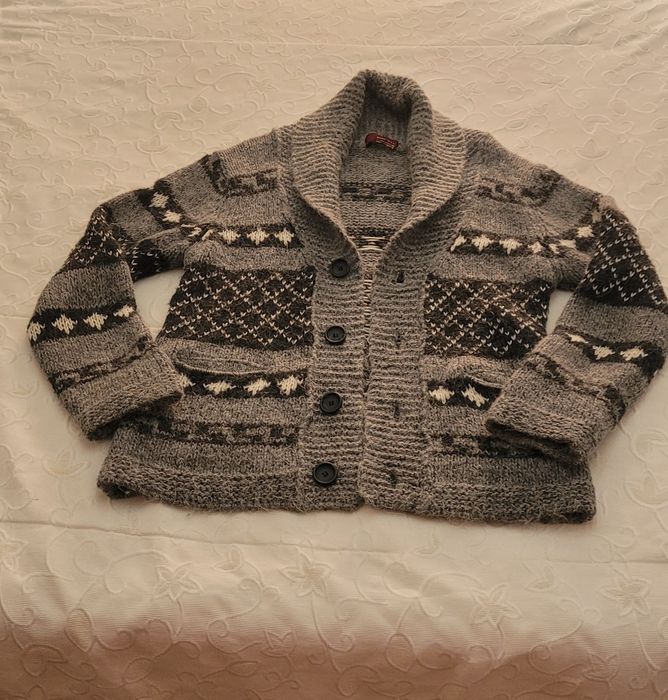 Casaco malha Zara homem