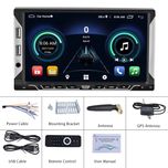 Rádio 2din android 15 32GB ROM GPS WiFi RDS 6 USB 7 polegadas NOVO
