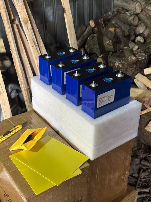 Комірки Eve 280  LiPO4  ічеки  залізофосфат  еве 280 аш  Акумулятори