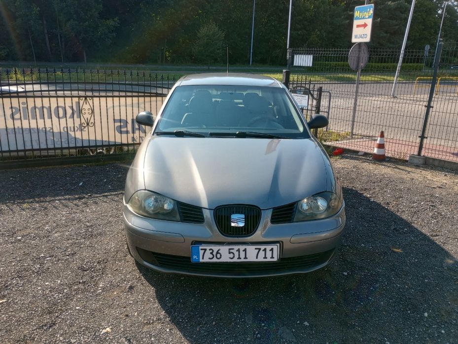 Seat Ibiza 1.2B 64KM 2004r * el szyby klimatyzacja radio * TORUŃ