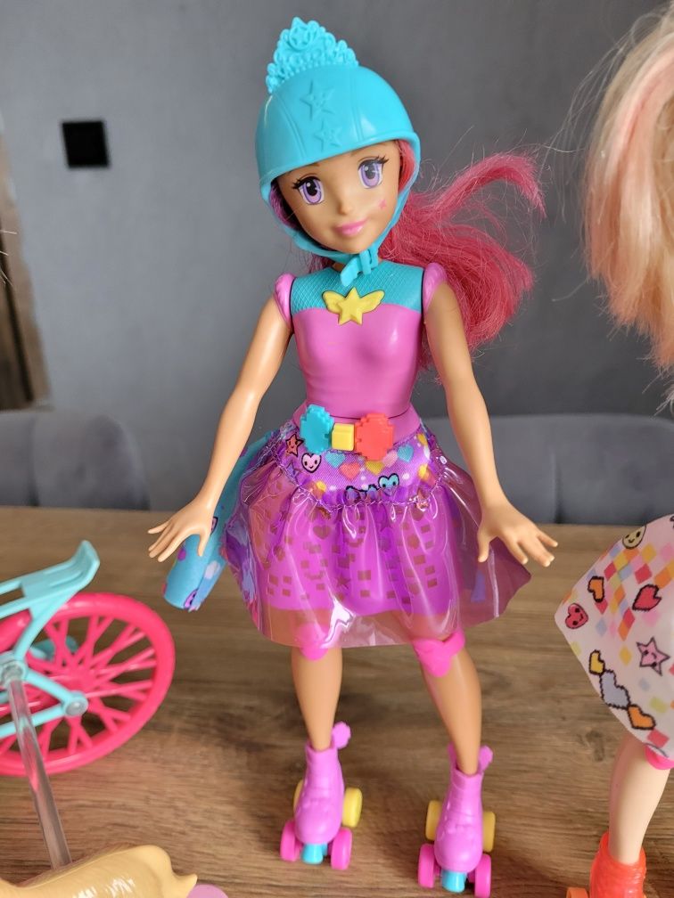 Lalka Barbie w świecie gier z grą pamięciową