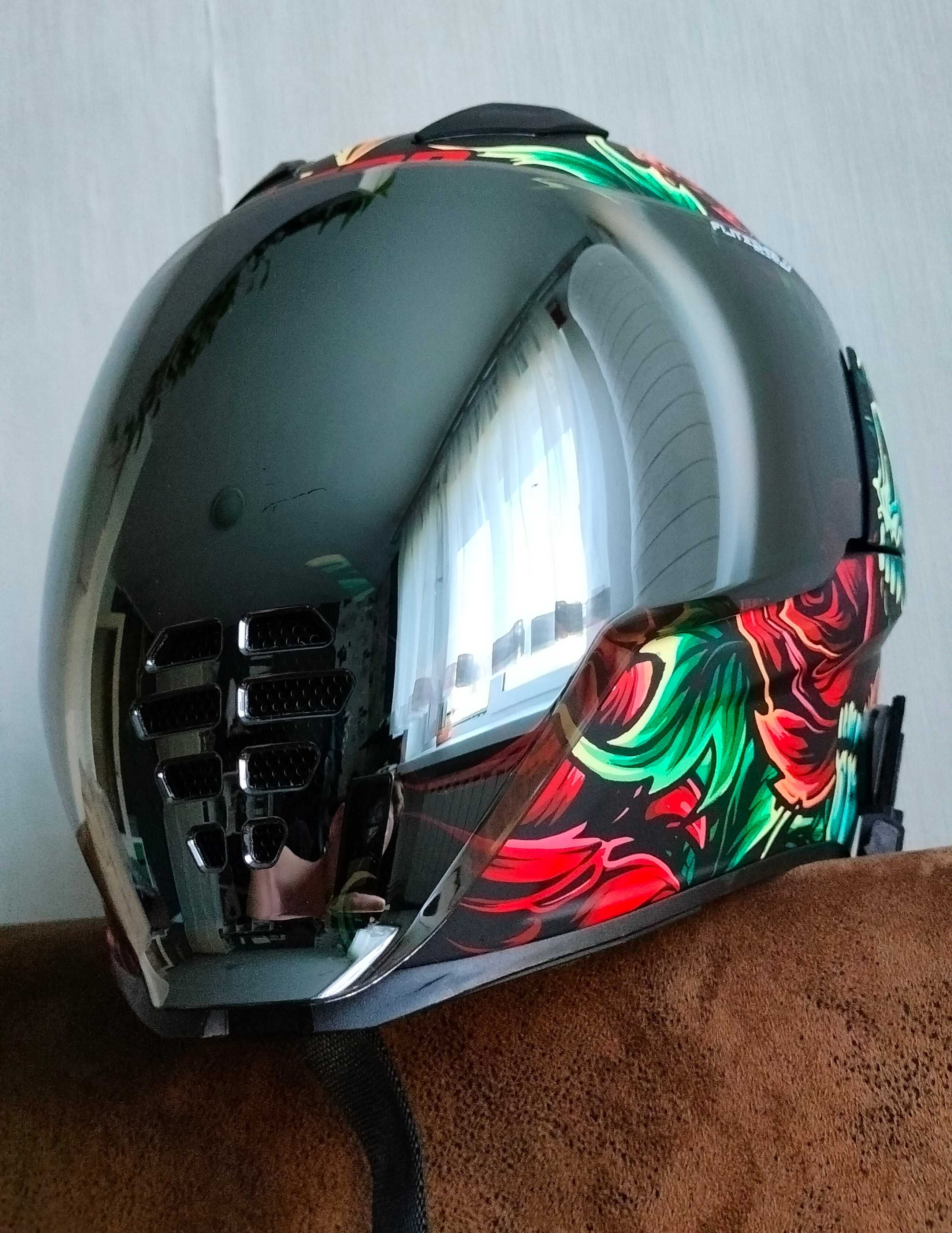 Kask motocyklowy ICON Airflite Omnicrux MIPS / L + szybka lustro