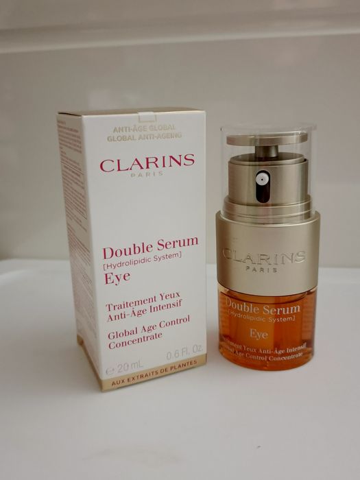 Clarins double serum eye oryginalne największa pojemność 20 ml