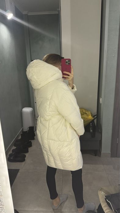 Пуховик з натурального пуху