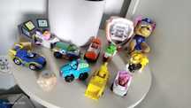 Zestaw 8 figurek z pojazdami + breloczek chasea i figurka rubble