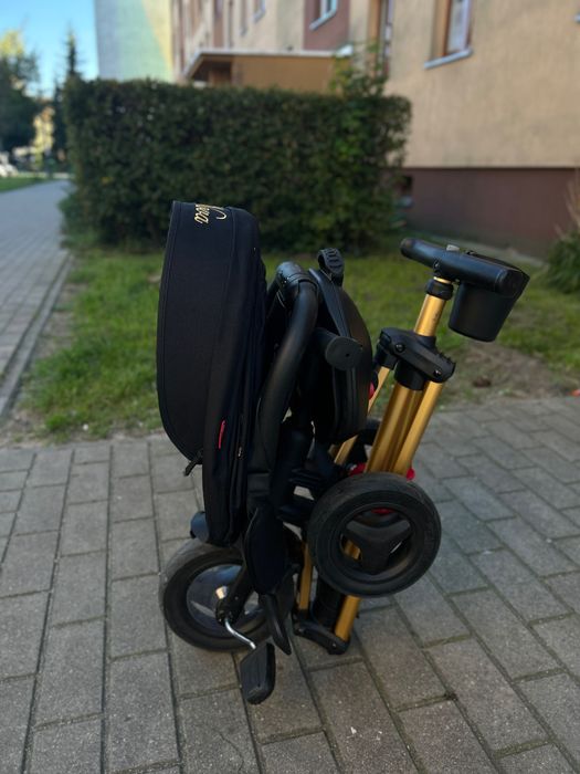 Qplay Rowerek trójkołowy Nova+Rubber golden