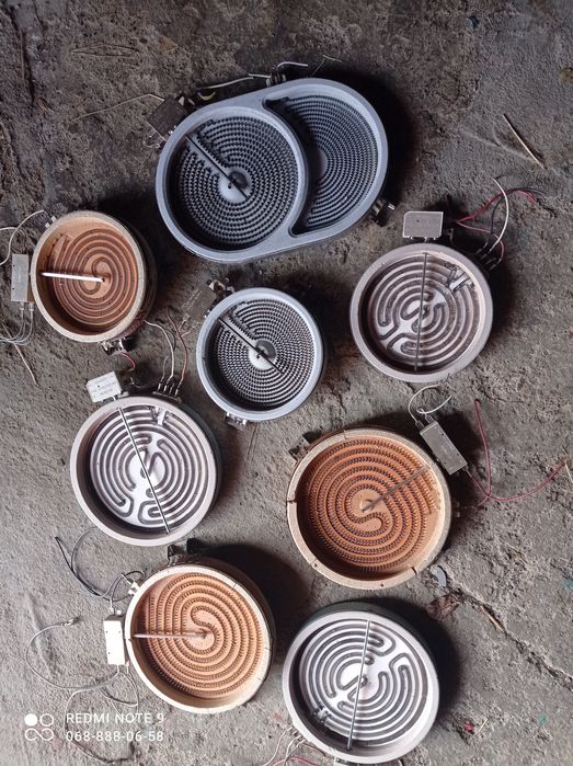 Круг до скло кераміки спіральний,камфорка,кругнагріваючий