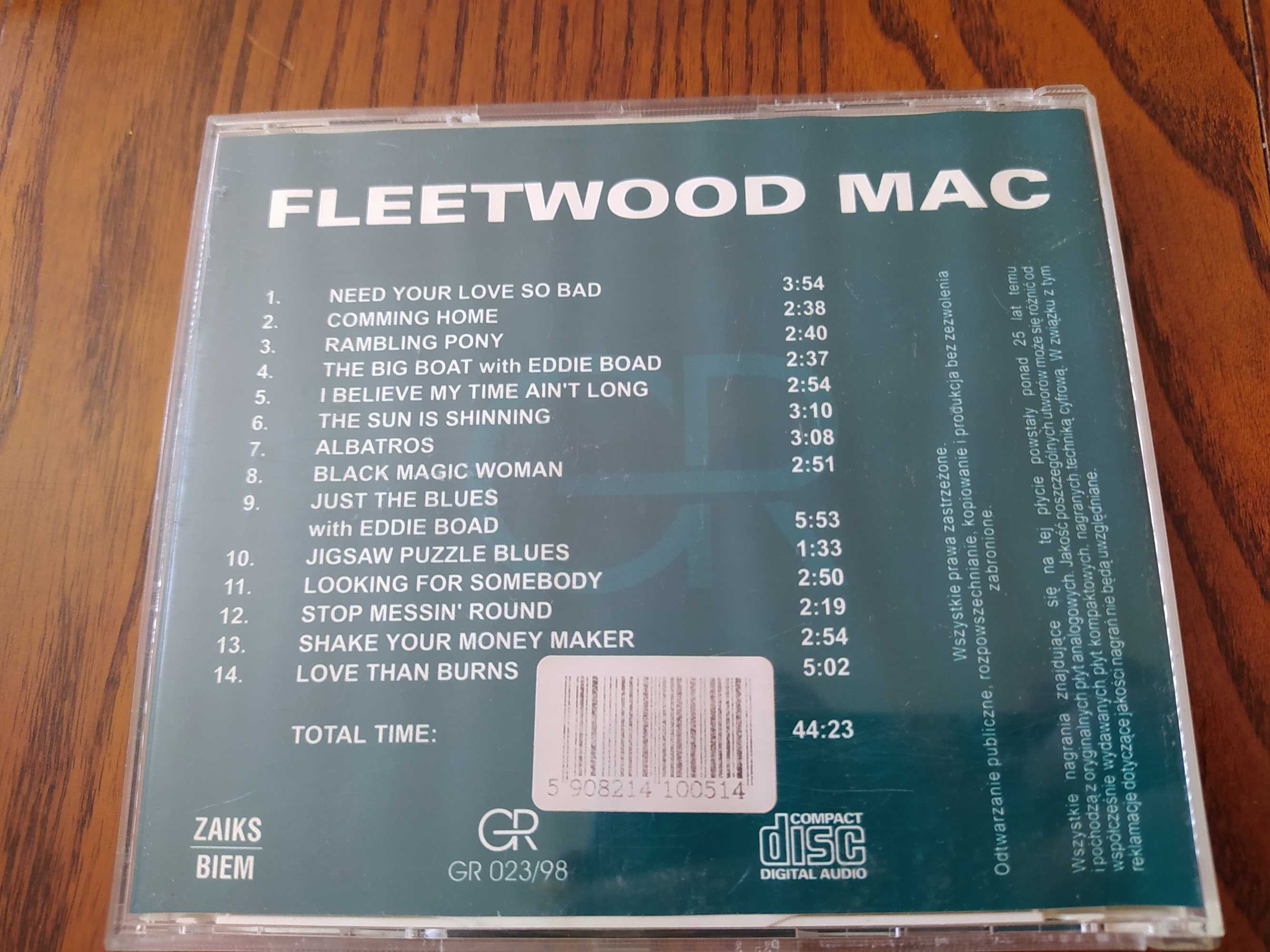 Album CD Fleetwood Mac The best - kolekcja