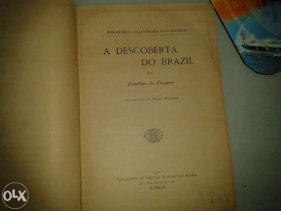 "A Descoberta do Brasil" de Faustino da Fonseca