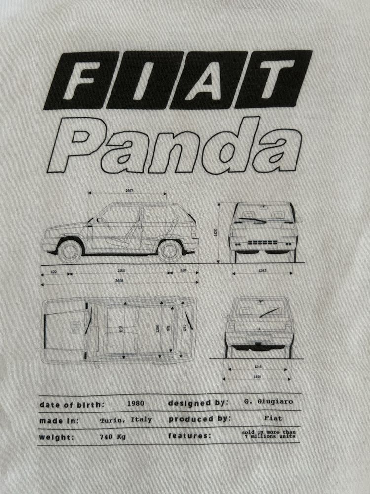 T-Shirt Fiat Panda (L)