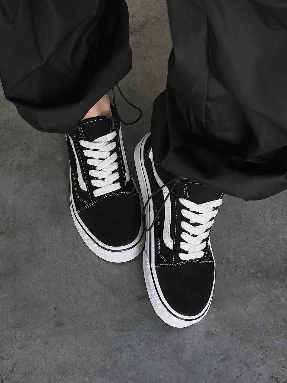 Кеди Vans Old Skool Classic Black White р36-45