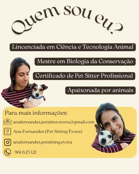 Pet Sitting e Dog Walking Évora