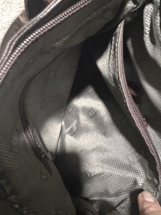 Brązowa torebka Reta skórzana vintage damska do ręki