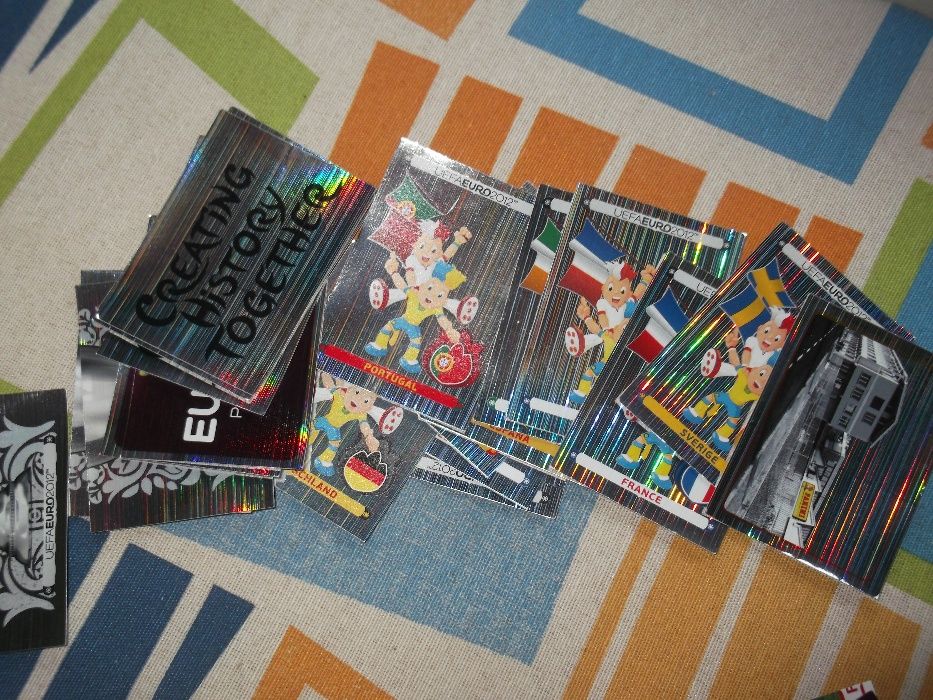 Cromos da Panini do EURO 96  ao  2016