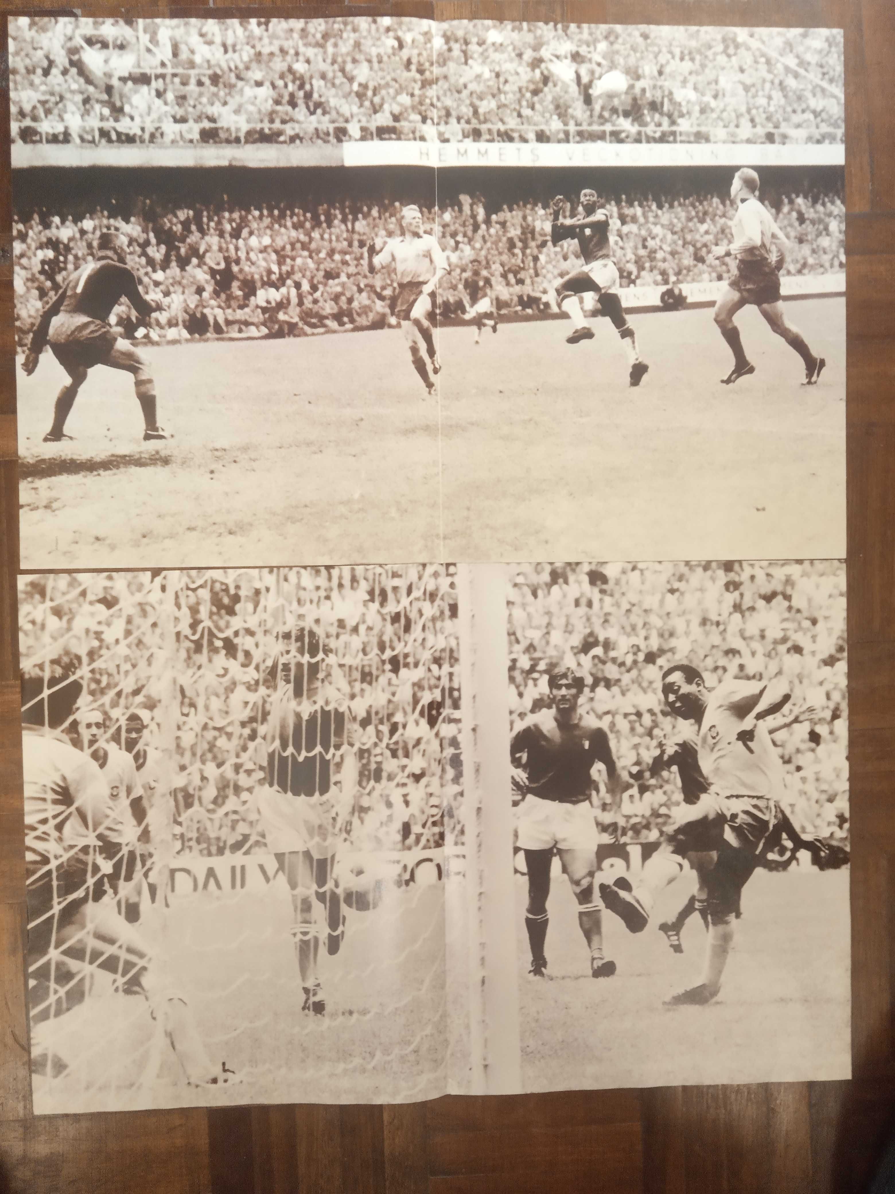 Posters Pele, Mario Kempes,Nikens etc.Unitarios .Leva 3 paga 2.