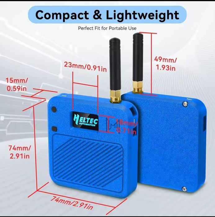 Heltec v3 433MHz Meshtastic 863-928МГц