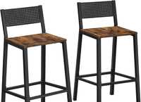 Nowe krzesło / krzesła / hokery / barowe / loft / VASAGLE / 2szt!4933!