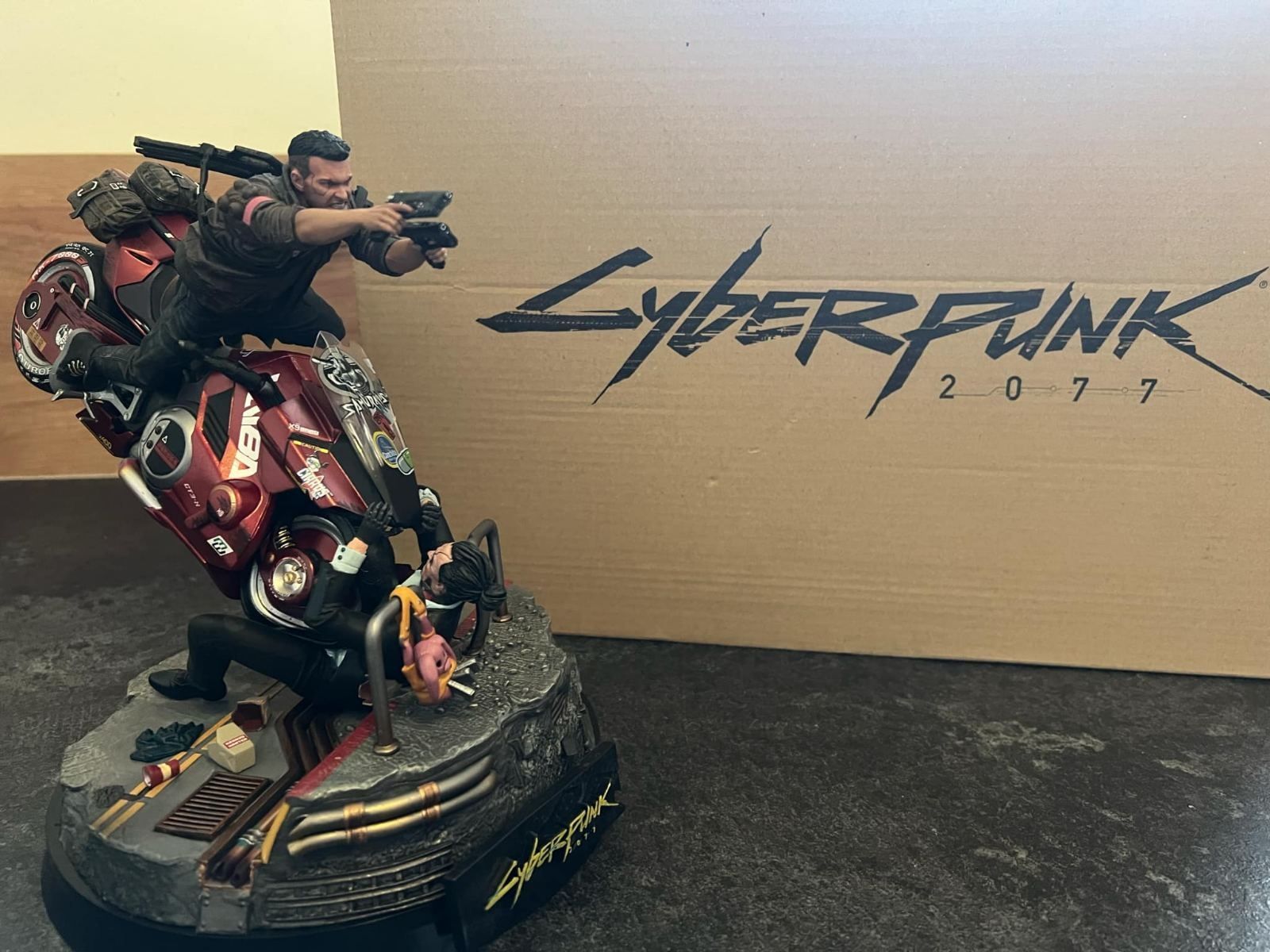 Figurka z gry Cyberpunk 2077