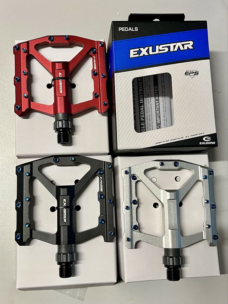 Nowe pedały platformy maszyny Exustar PB557 lekkie