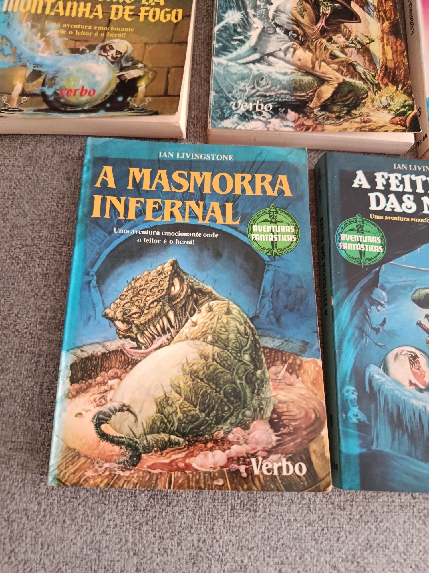 Lote livros Aventuras Fantásticas