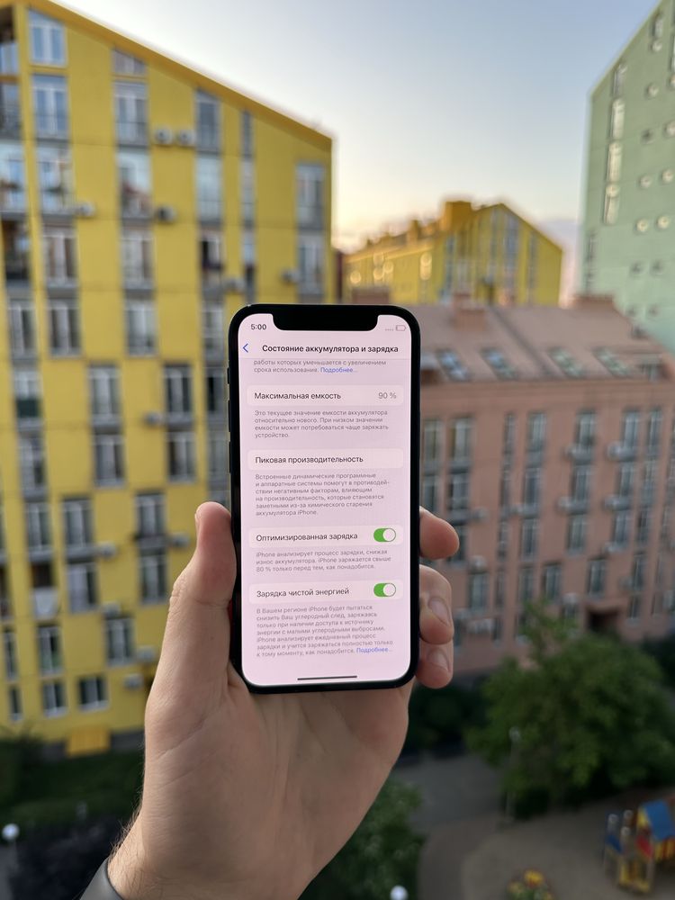 90% Аккум Идеал iPhone 12 Mini 256Gb Blue Айфон мини 128 64