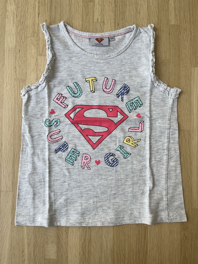 Koszulka na ramiączka Super Girl Pepco 134 cm