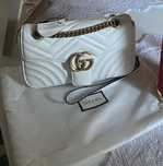 Gucci marmont biala 26cm