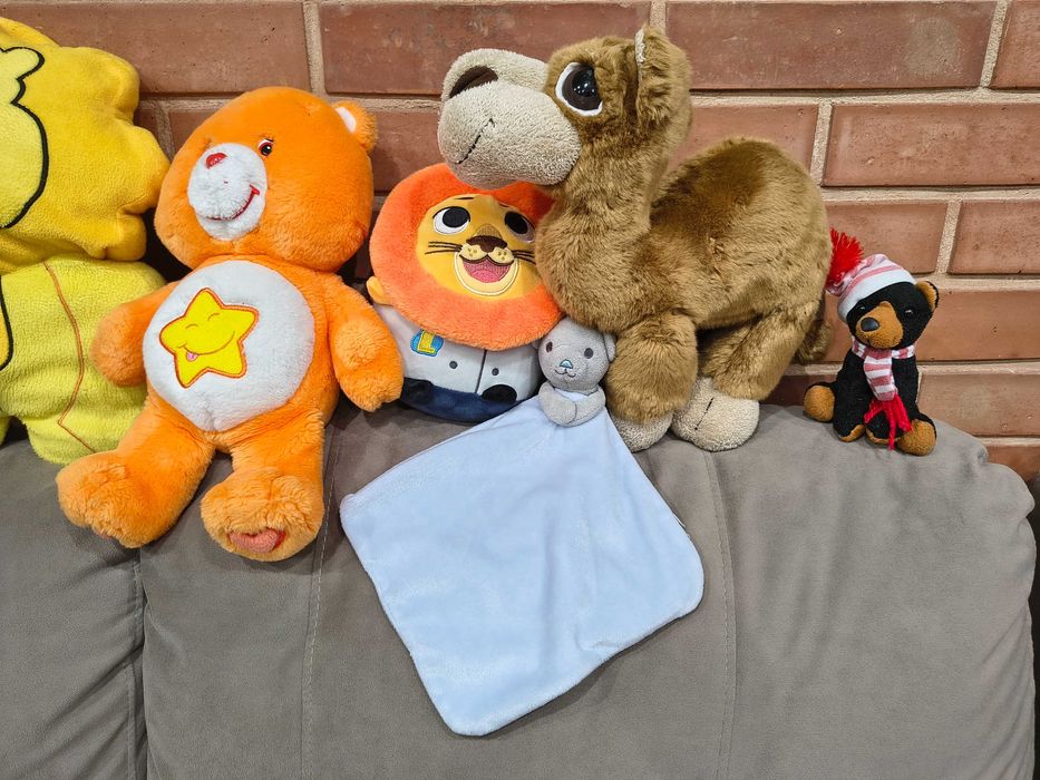 Pluszaki 15 szt misie maskotki przytulanki zabawkowe - wesoła gromadka