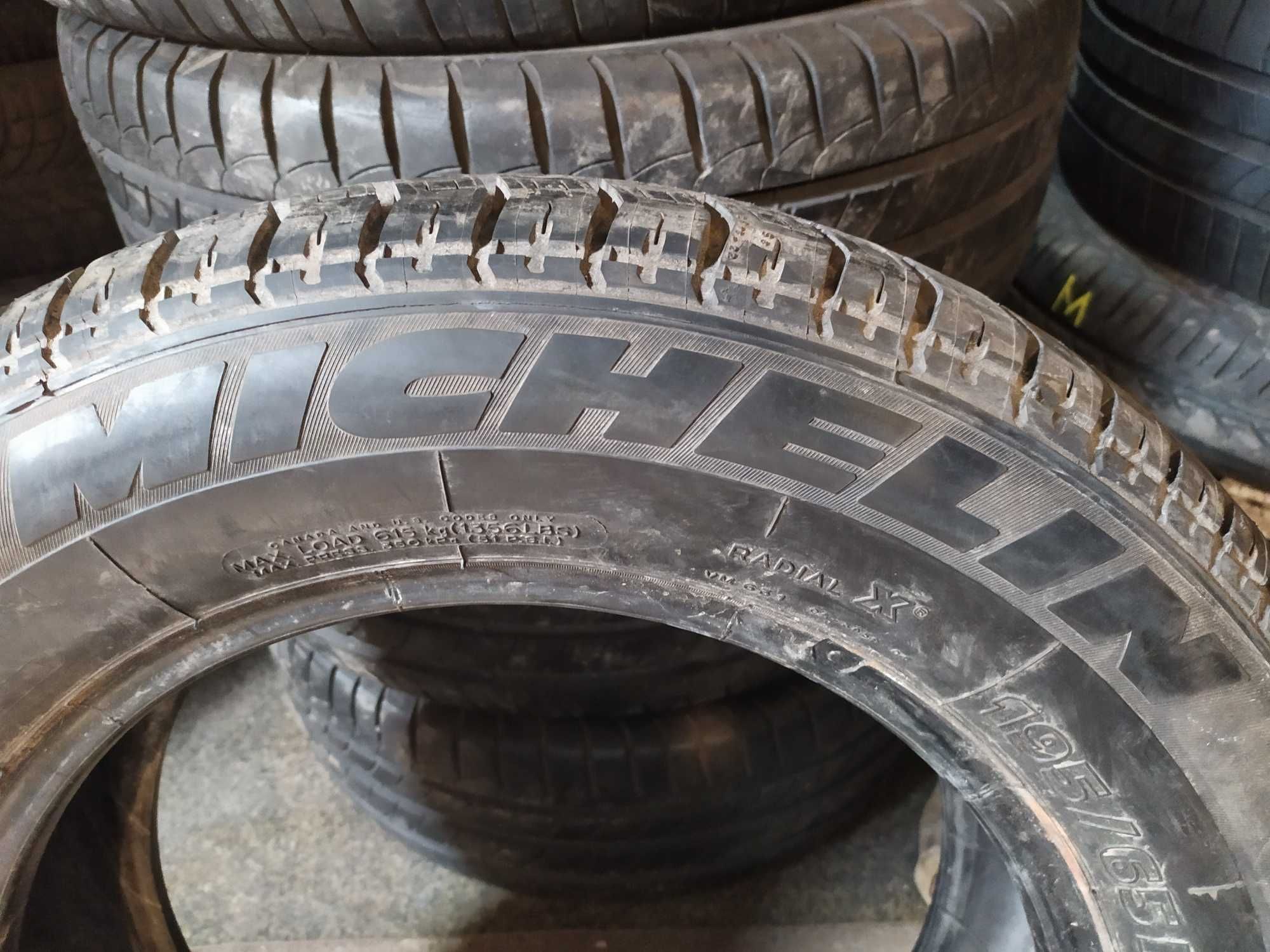 Шины Б/У лето R15 195/65 Michelin MXV3A