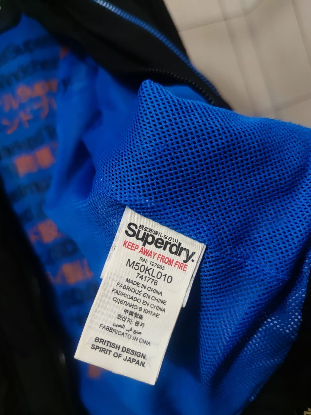 Kurtka damska M Superdry JPN Japan classic sport retro drip premium v